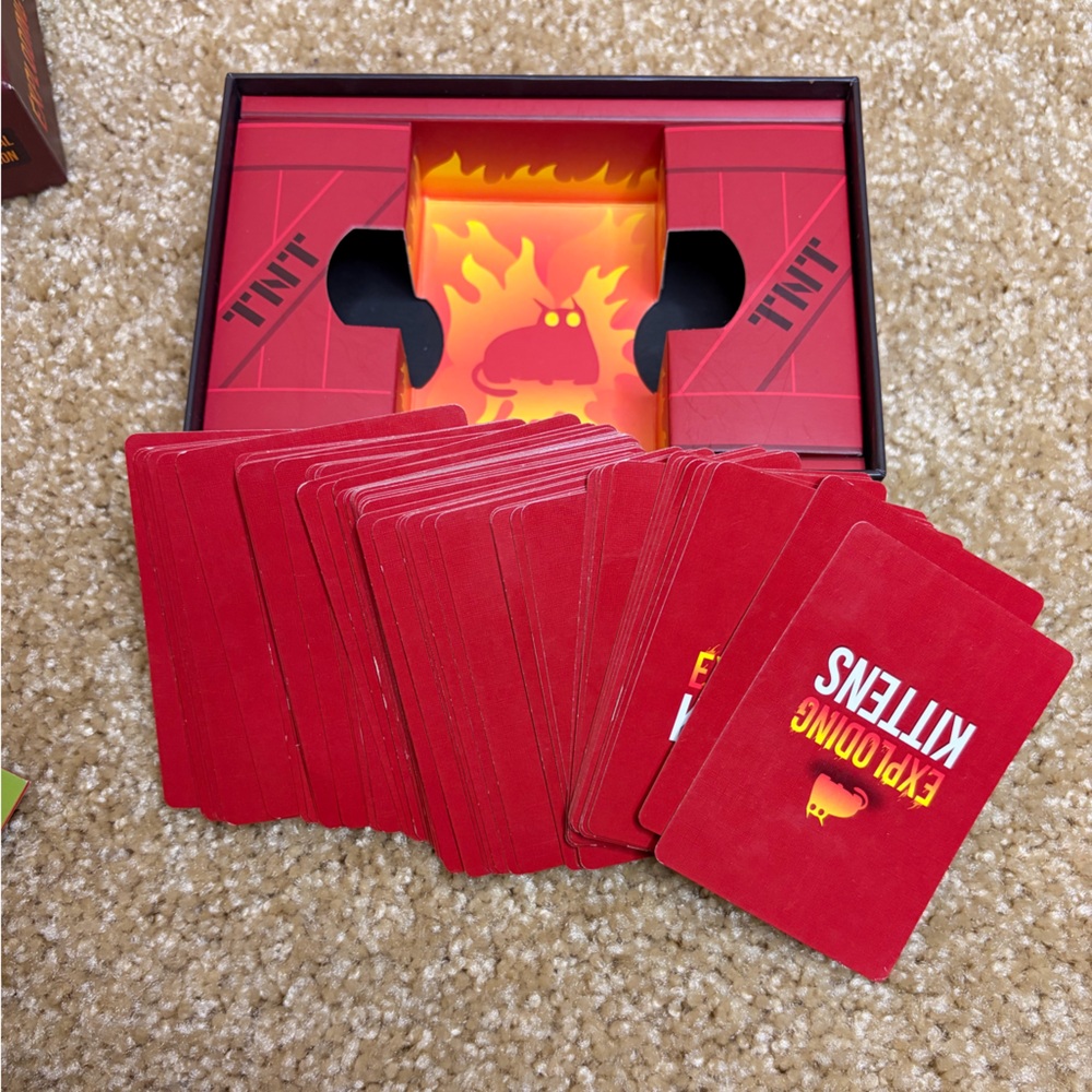 Exploding Kittens Card Game - Red Box (Original Edition) - Picture 2 of 3